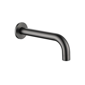 Bloom Wall Spout Warm Brushed Gunmetal